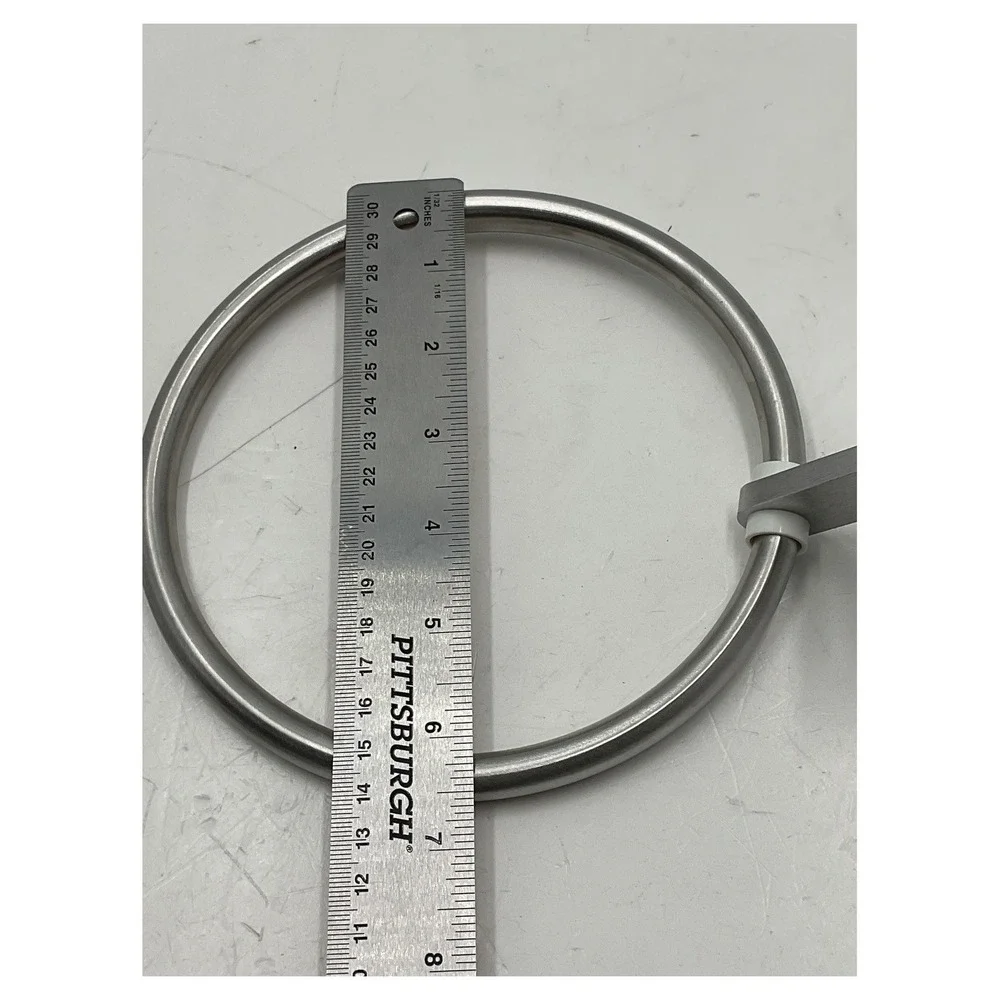 Unbranded Brushed Stainless‎ Steel Wall Mounted Towel Ring Holder 6.5